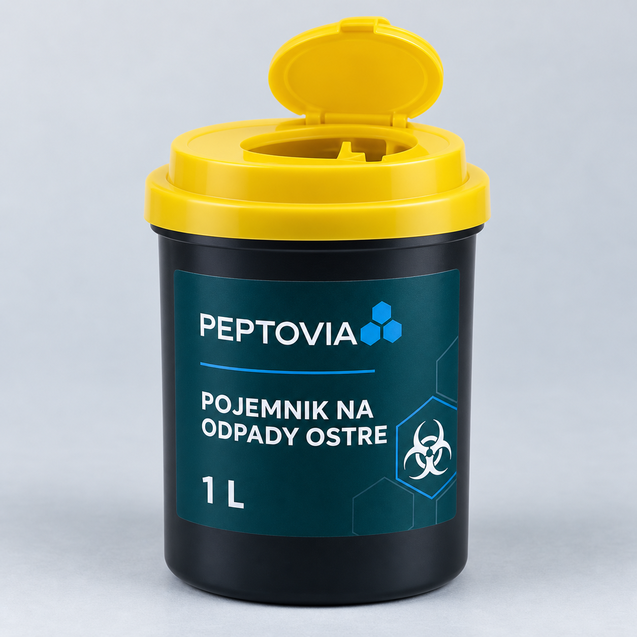 Pojemnik na odpady ostre 1 L